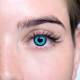 Loox Angelic Blue Theatrical Contact Lenses - FDA & Health Canada Cleared