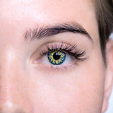 Loox Sunburst Blue Cosmetic Contact Lenses, FDA & Health Canada Cleared