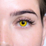 Loox Zombie Yellow Theatrical Contact Lenses - FDA & Health Canada Cleared