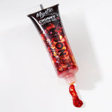 Mystic Chunky Face & Body Glitter Gel. Cosmetically certified, FDA & Health Canada compliant, cruelty free and vegan.