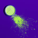Neon UV Glow Blacklight Pigment Shaker. Cosmetically certified, FDA & Health Canada compliant, cruelty free and vegan.