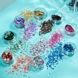 Holographic Face & Body Glitter Shapes. Cosmetically certified, FDA & Health Canada compliant, cruelty free and vegan.