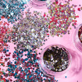 Mystic BIO Chunky Face & Body Glitter. Cosmetically certified, FDA & Health Canada compliant, cruelty free and vegan.