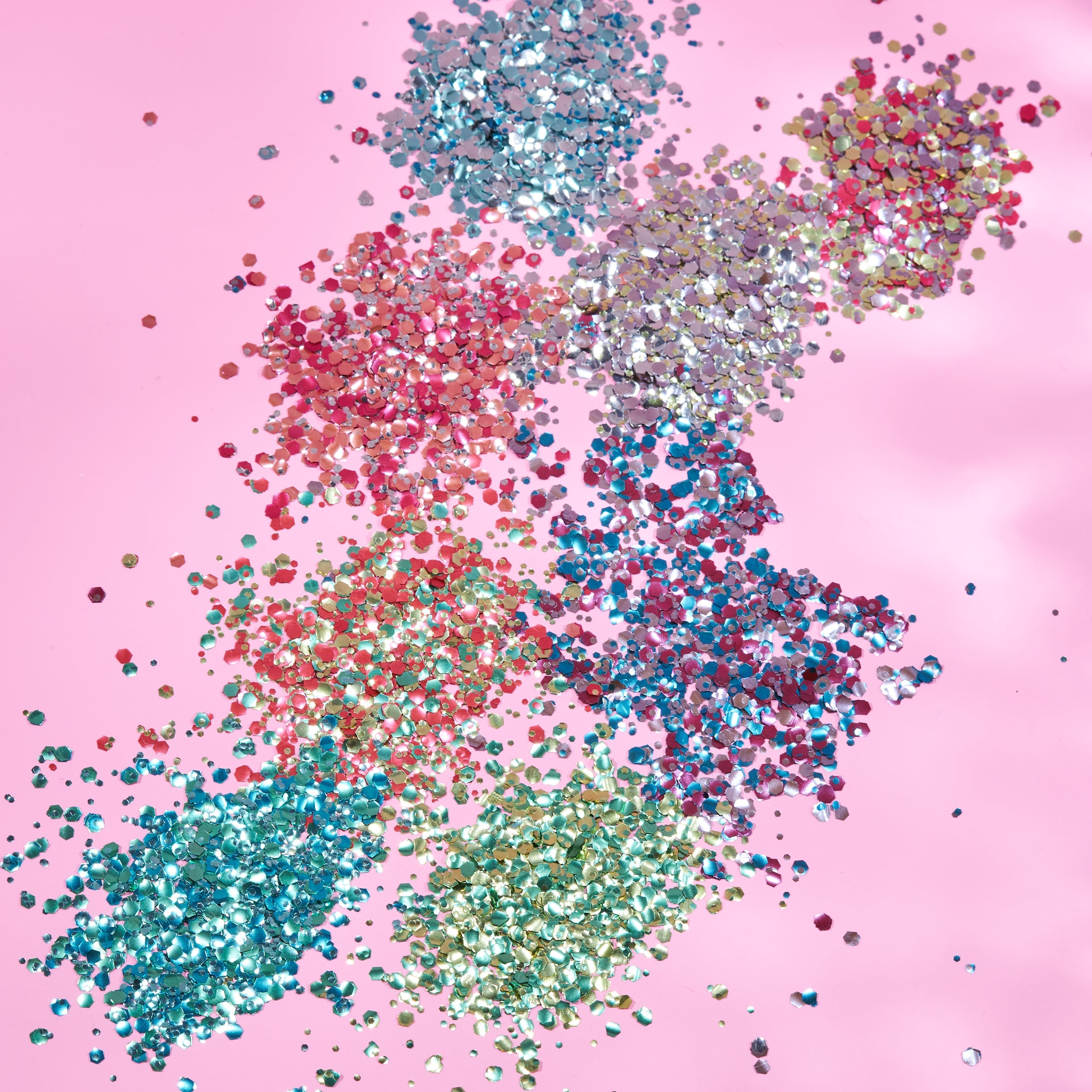 Mystic BIO Chunky Face & Body Glitter. Cosmetically certified, FDA & Health Canada compliant, cruelty free and vegan.