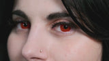  Loox Devil Red Theatrical Contact Lenses - FDA & Health Canada Cleared