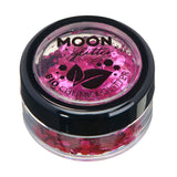 Dark Rose - BIO Chunky Face & Body Glitter, 3g. Cosmetically certified, FDA & Health Canada compliant, cruelty free and vegan.