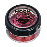 Pink - BIO Chunky Face & Body Glitter, 3g. Cosmetically certified, FDA & Health Canada compliant, cruelty free and vegan.