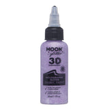 Purple - Holographic Glitter Fabric Paint, 30mL