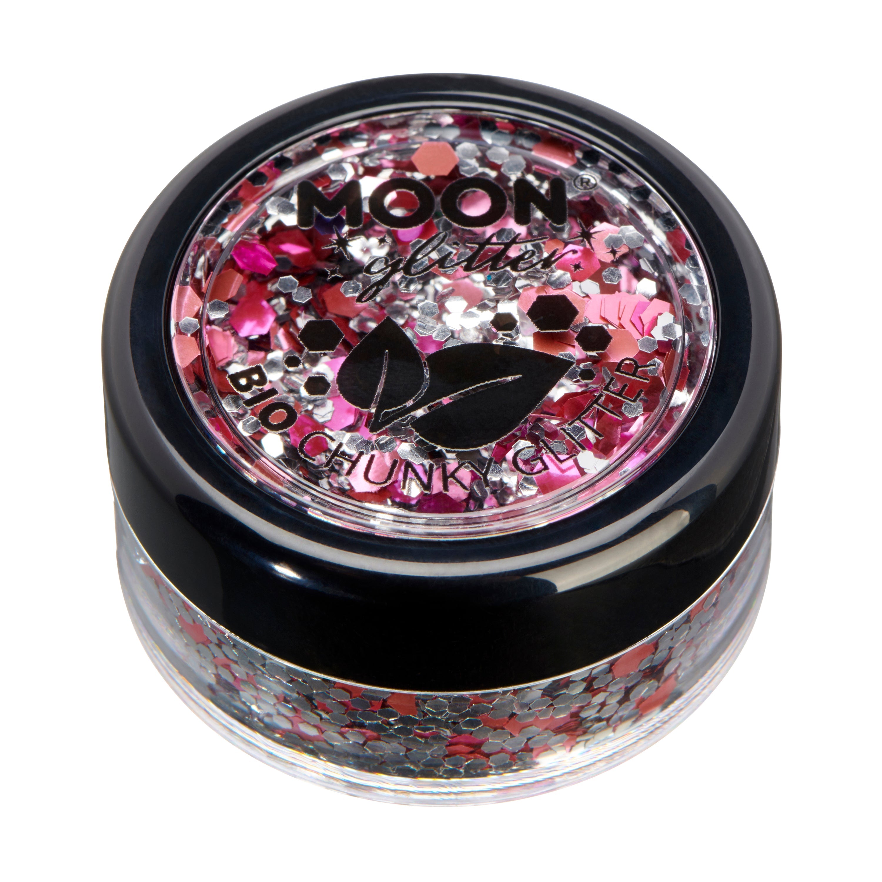Blossom - Mystic BIO Chunky Face & Body Glitter, 3g. Cosmetically certified, FDA & Health Canada compliant, cruelty free and vegan.