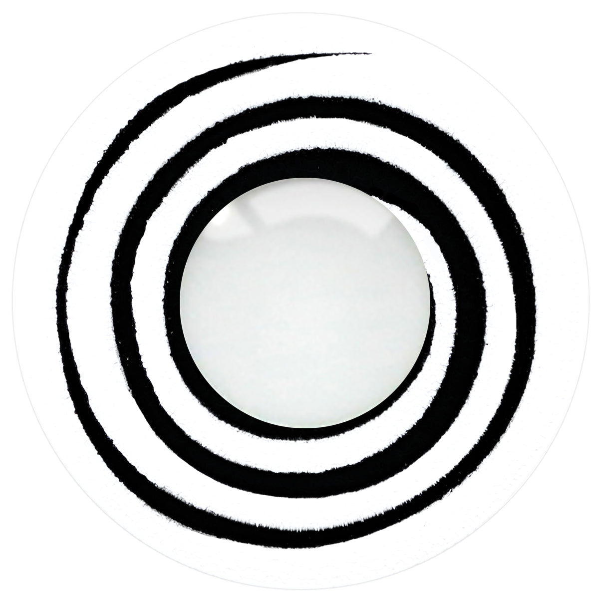 Loox Black Spiral Theatrical Contact Lenses - FDA & Health Canada Cleared