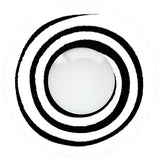 Loox Black Spiral Theatrical Contact Lenses - FDA & Health Canada Cleared