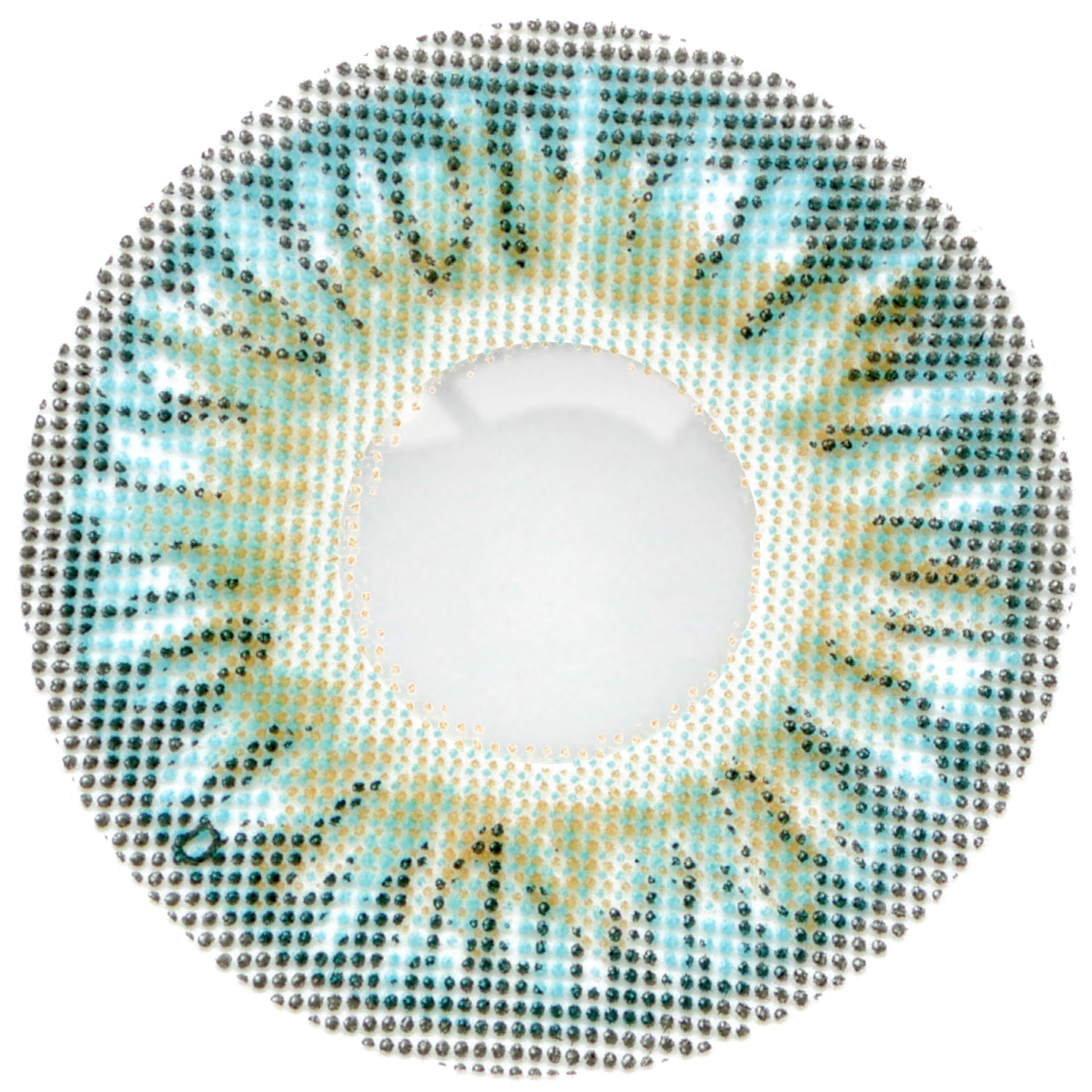 Loox Sparkle Aquamarine Cosmetic Contact Lenses, FDA & Health Canada Cleared