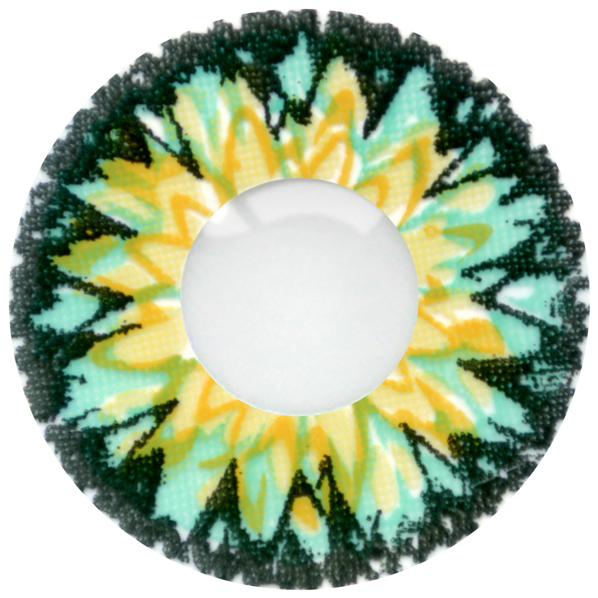 Loox Sunburst Light Green Cosmetic Contact Lenses, FDA & Health Canada Cleared