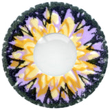Loox Sunburst Violet Purple Purple Cosmetic Contact Lenses, FDA & Health Canada Cleared