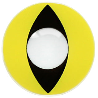 Loox Yellow Cat Theatrical Contact Lenses - FDA & Health Canada Cleared