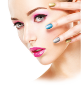 Holographic Glitter Nail Polish, 14mL. Cosmetically certified, FDA & Health Canada compliant, cruelty free and vegan.