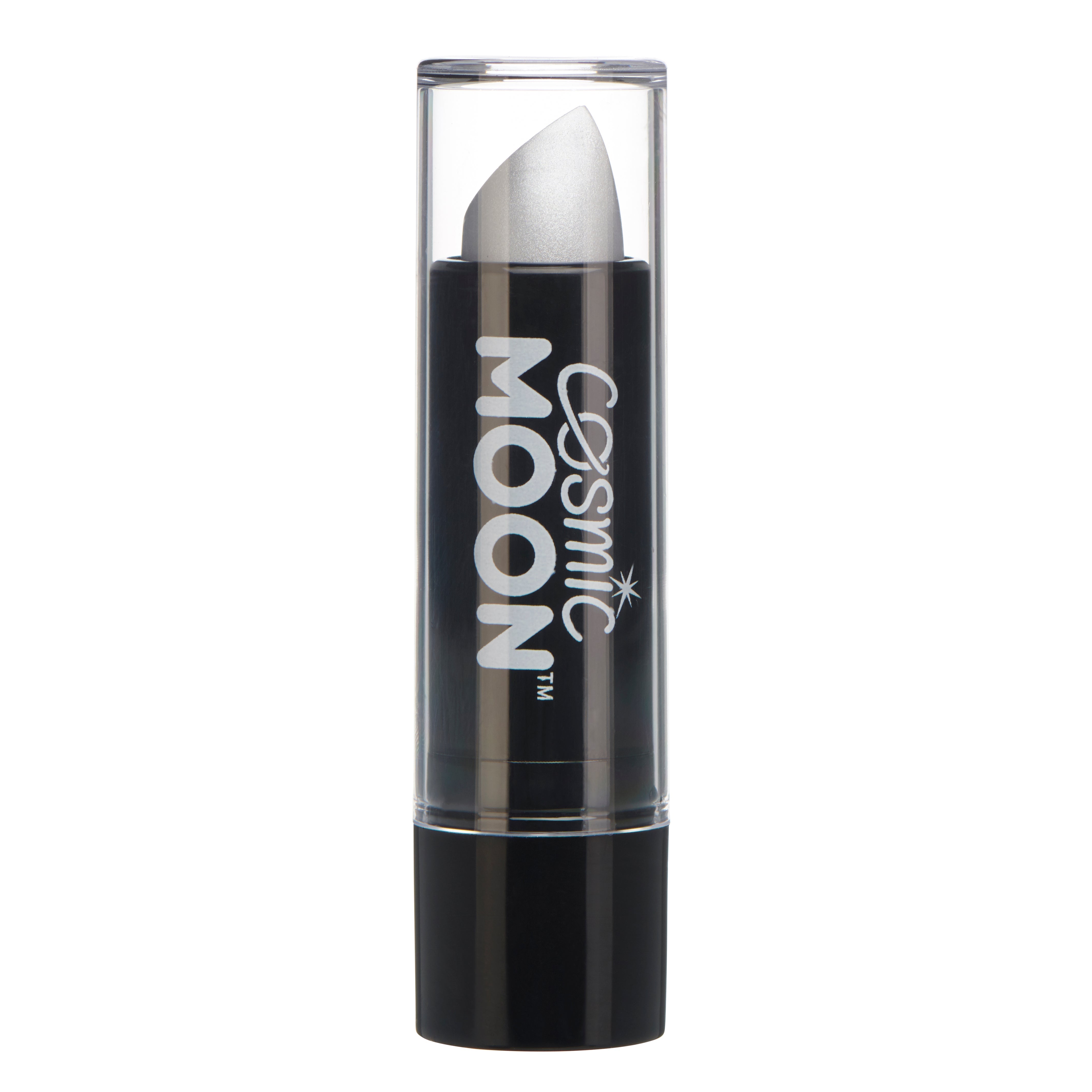 Silver - Metallic Lipstick, 5g. Cosmetically certified, FDA & Health Canada compliant and cruelty free.