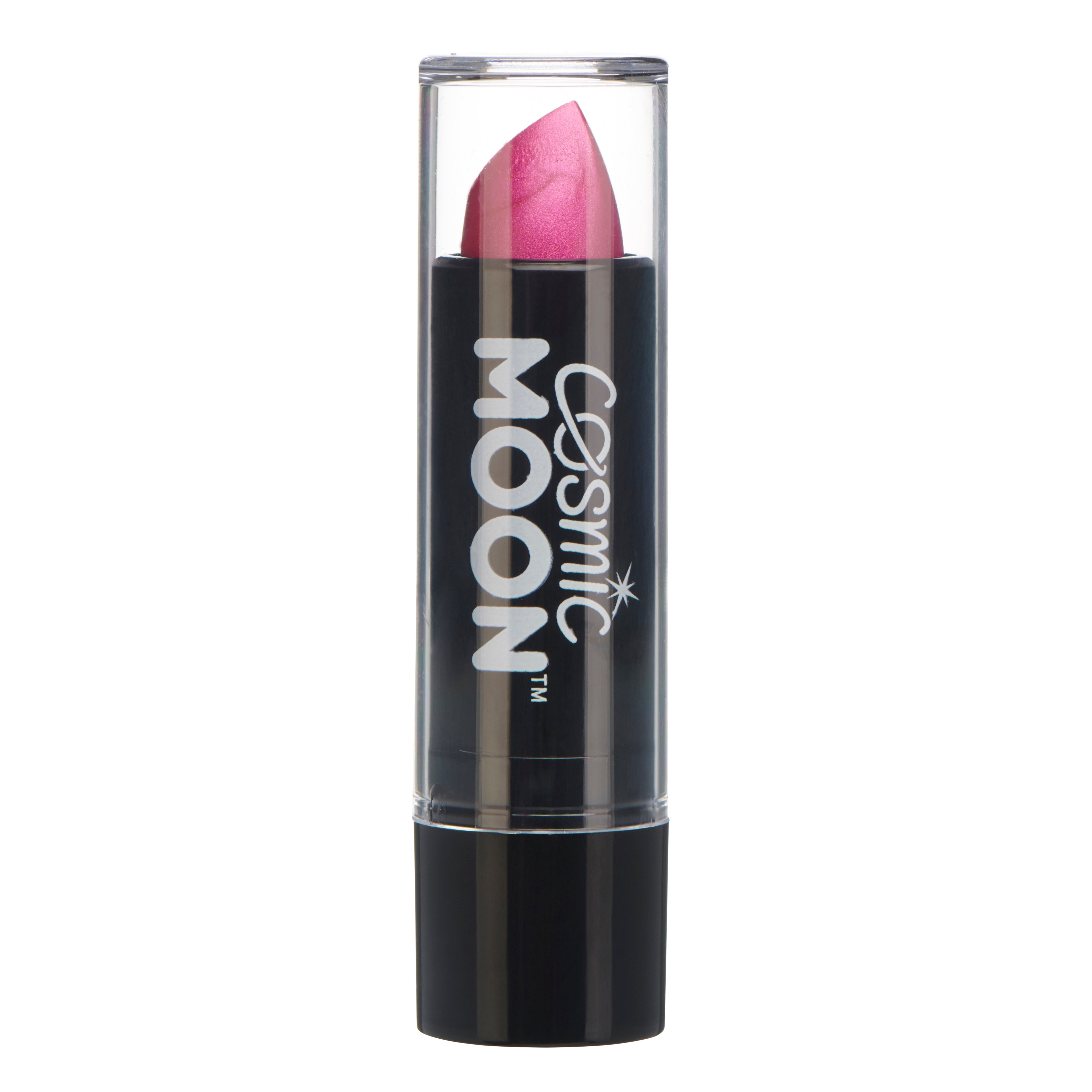Pink - Metallic Lipstick, 5g. Cosmetically certified, FDA & Health Canada compliant and cruelty free.