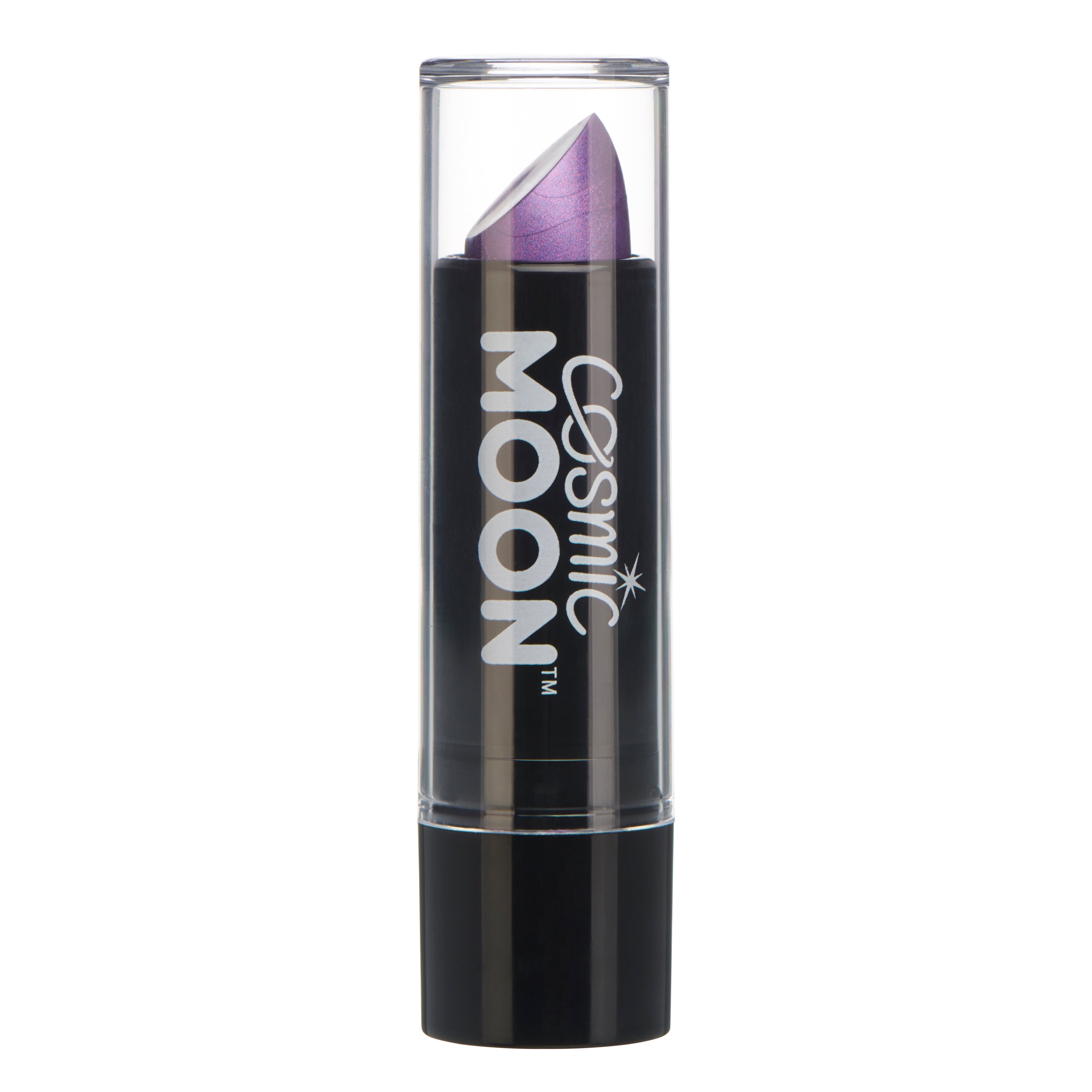 Purple - Metallic Lipstick, 5g. Cosmetically certified, FDA & Health Canada compliant and cruelty free.