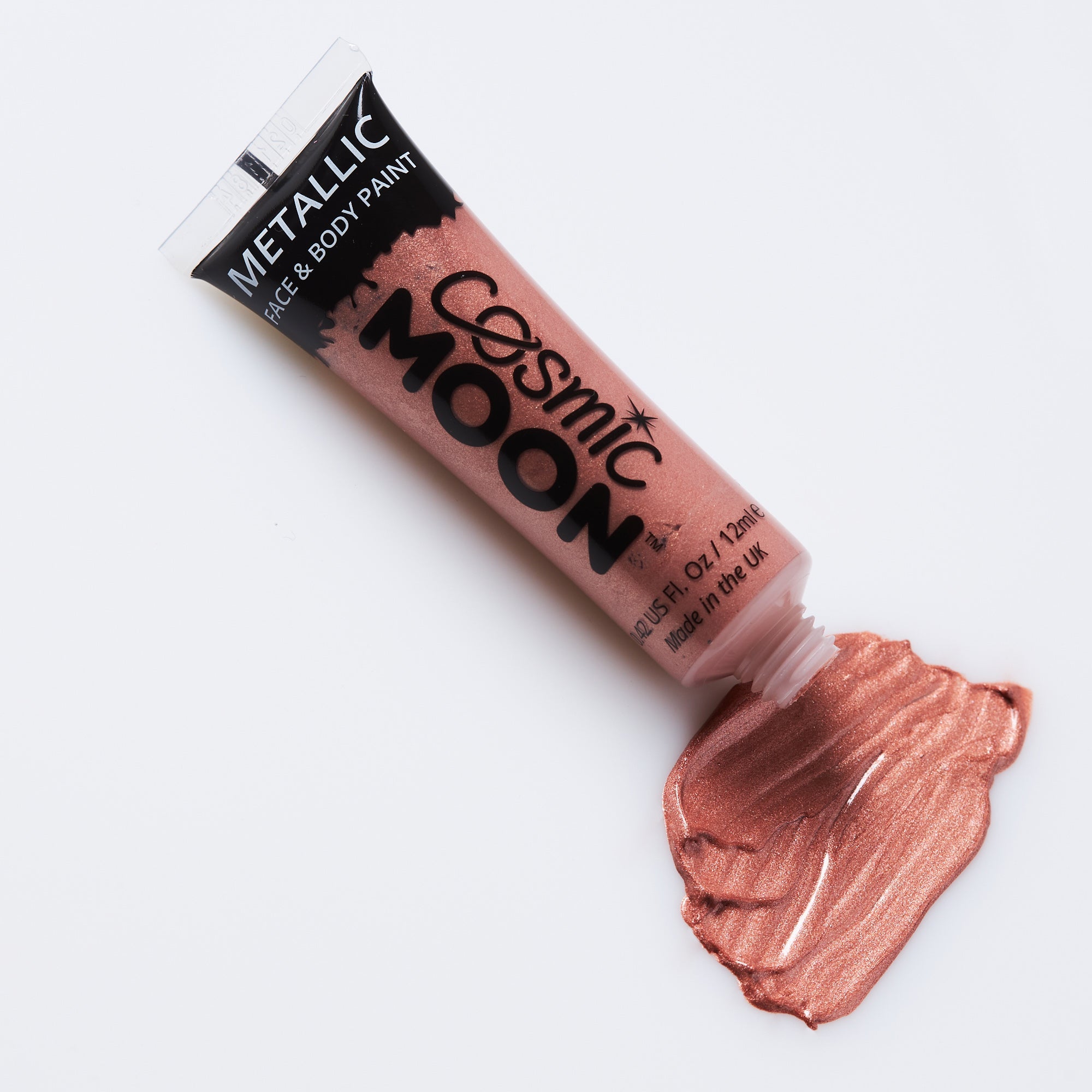 Rose Gold - Metallic Face & Body Paint Makeup. Cosmetically certified, FDA & Health Canada compliant, cruelty free and vegan.