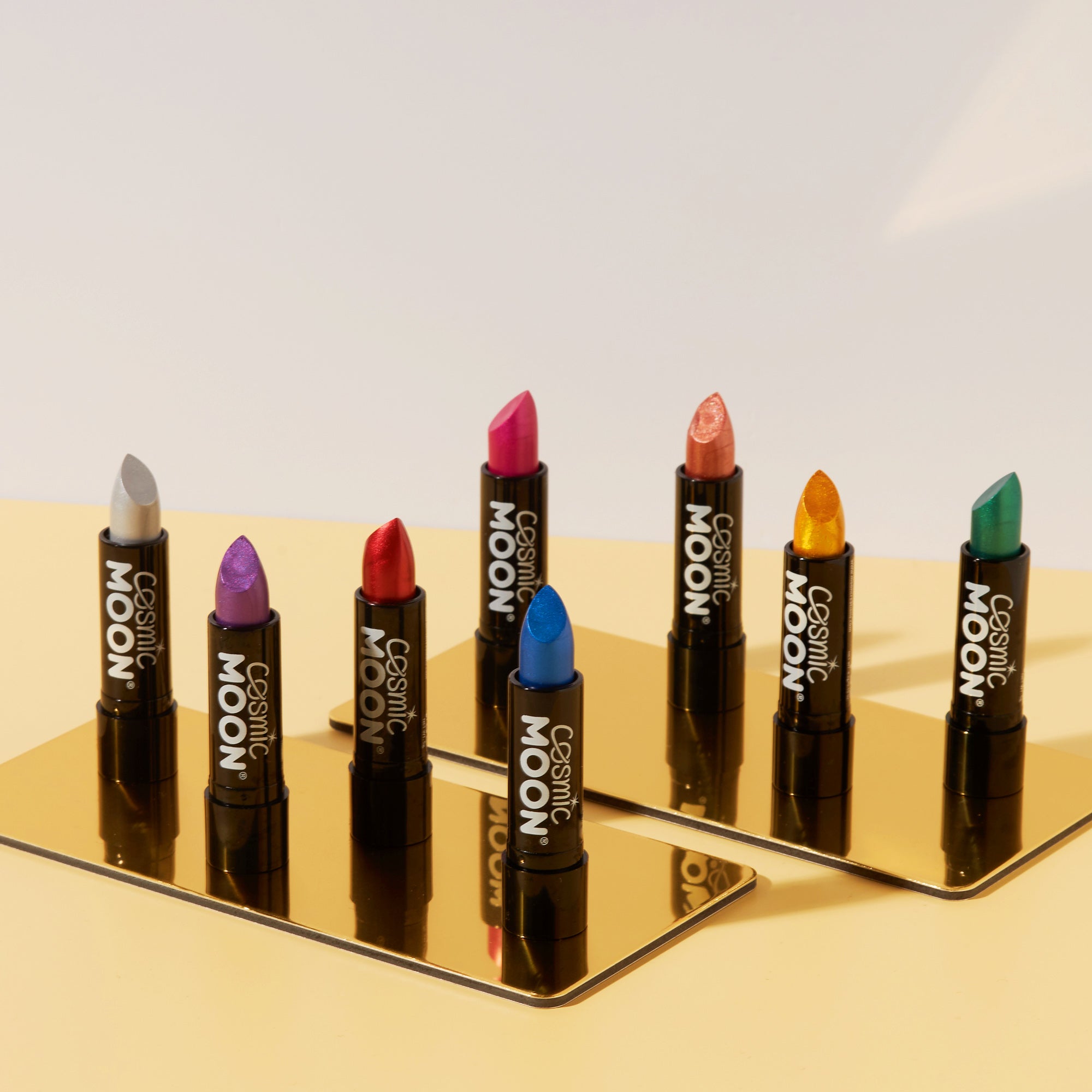 Metallic Lipstick. Cosmetically certified, FDA & Health Canada compliant and cruelty free.