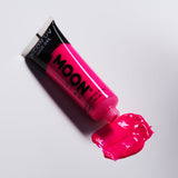 Neon UV Glow Blacklight Hair Gel. Cosmetically certified, FDA & Health Canada compliant, cruelty free and vegan.