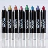 Holographic Glitter Face & Body Crayons. Cosmetically certified, FDA & Health Canada compliant and cruelty free.