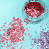 BIO Chunky Face & Body Glitter. Cosmetically certified, FDA & Health Canada compliant, cruelty free and vegan.