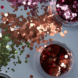 Classic Chunky Face & Body Glitter. Cosmetically certified, FDA & Health Canada compliant, cruelty free and vegan.
