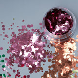 Classic Chunky Face & Body Glitter. Cosmetically certified, FDA & Health Canada compliant, cruelty free and vegan.