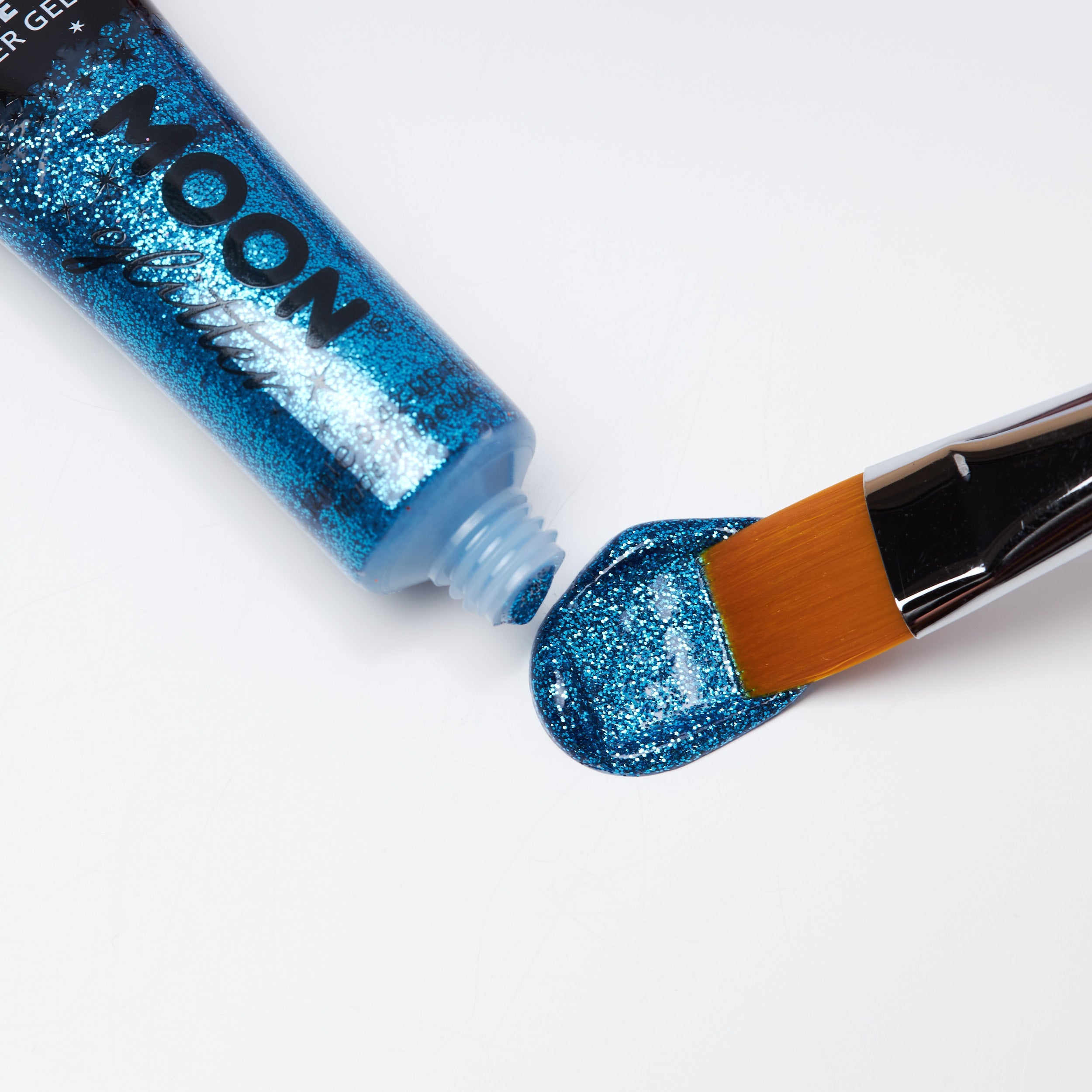 Classic Fine Face & Body Glitter Gel. Cosmetically certified, FDA & Health Canada compliant, cruelty free and vegan.