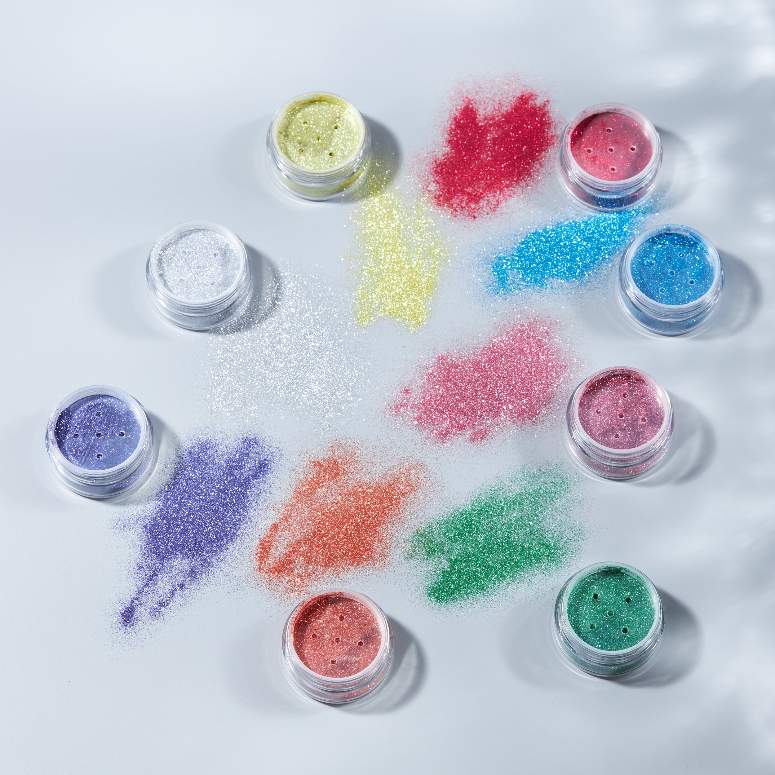 Classic Ultrafine Face & Body Glitter Dust. Cosmetically certified, FDA & Health Canada compliant, cruelty free and vegan.