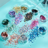 Holographic Face & Body Glitter Shapes. Cosmetically certified, FDA & Health Canada compliant, cruelty free and vegan.