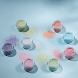 Pastel Fine Face & Body Glitter Shaker. Cosmetically certified, FDA & Health Canada compliant, cruelty free and vegan.