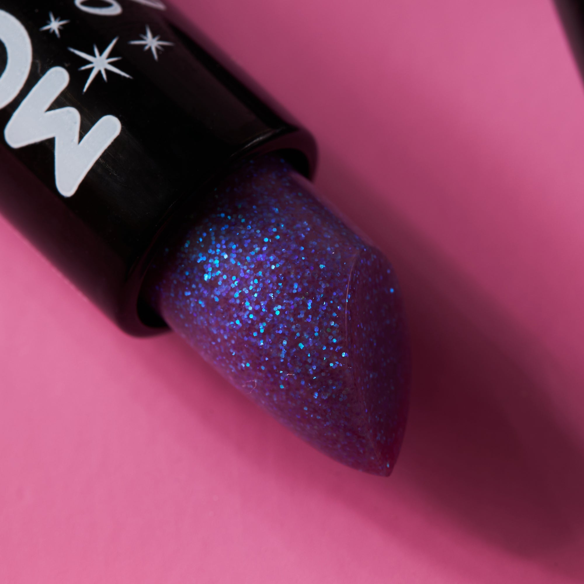 Iridescent Glitter Lipstick. Cosmetically certified, FDA & Health Canada compliant and cruelty free.