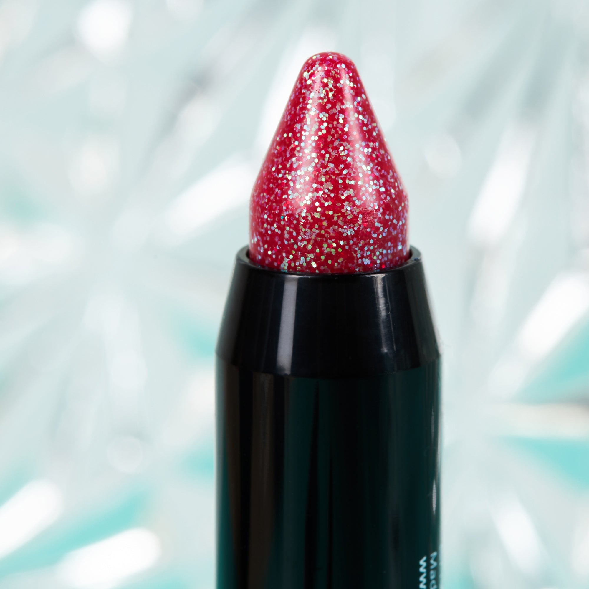 Iridescent Glitter Face & Body Crayon. Cosmetically certified, FDA & Health Canada compliant and cruelty free.