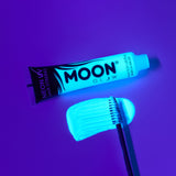 Neon UV Glow Blacklight Hair Streaks. Cosmetically certified, FDA & Health Canada compliant, cruelty free and vegan.