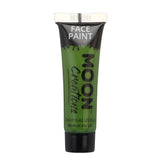 Green - Face & Body Paint Makeup, 12mL. Cosmetically certified, FDA & Health Canada compliant, cruelty free and vegan.