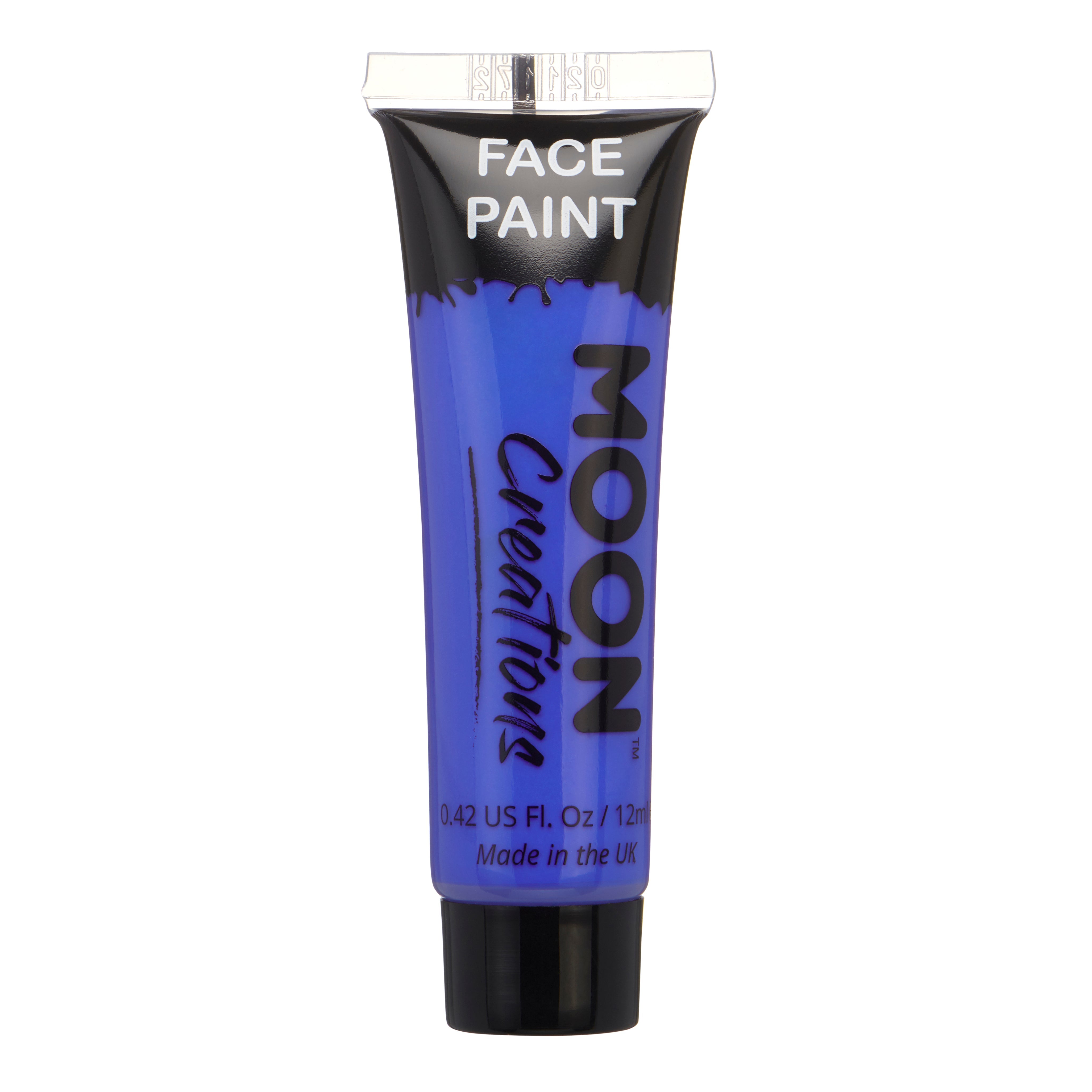 Dark Blue - Face & Body Paint Makeup, 12mL. Cosmetically certified, FDA & Health Canada compliant, cruelty free and vegan.