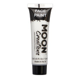 White - Face & Body Paint Makeup, 12mL. Cosmetically certified, FDA & Health Canada compliant, cruelty free and vegan.