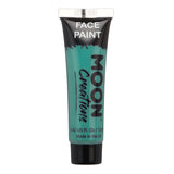 Turquoise - Face & Body Paint Makeup, 12mL. Cosmetically certified, FDA & Health Canada compliant, cruelty free and vegan.