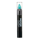 Turquoise - Face & Body Crayon, 3.5g. Cosmetically certified, FDA & Health Canada compliant and cruelty free.