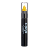 Yellow - Face & Body Crayon, 3.5g. Cosmetically certified, FDA & Health Canada compliant and cruelty free.