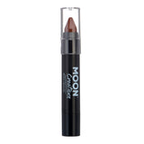 Brown - Face & Crayon, 3.5g. Cosmetically certified, FDA & Health Canada compliant and cruelty free.