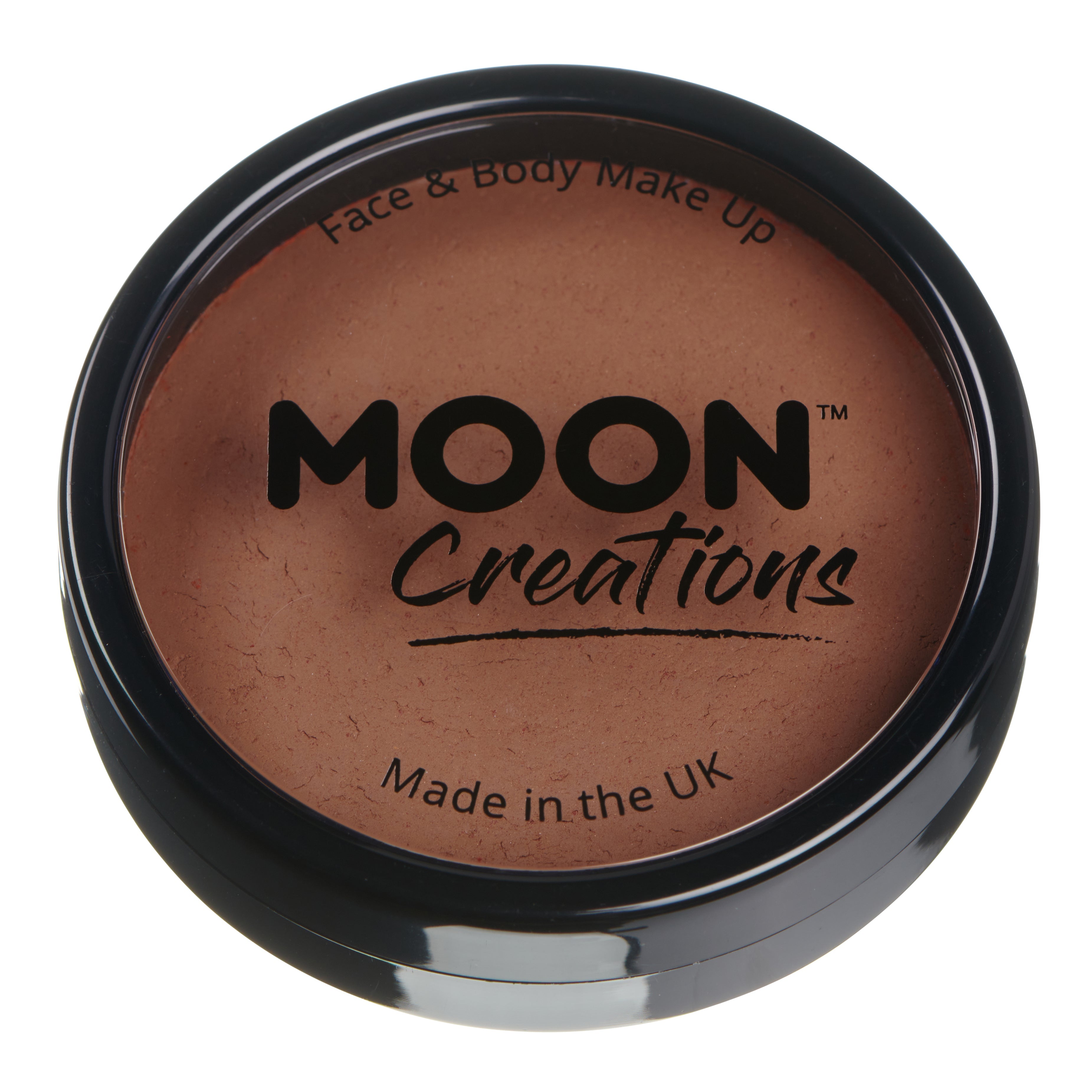 Mid Brown - Professional Face Paint, 36g. Cosmetically certified, FDA & Health Canada compliant, cruelty free and vegan.