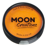 Sunshine Orange - Professional Face Paint, 36g. Cosmetically certified, FDA & Health Canada compliant, cruelty free and vegan.