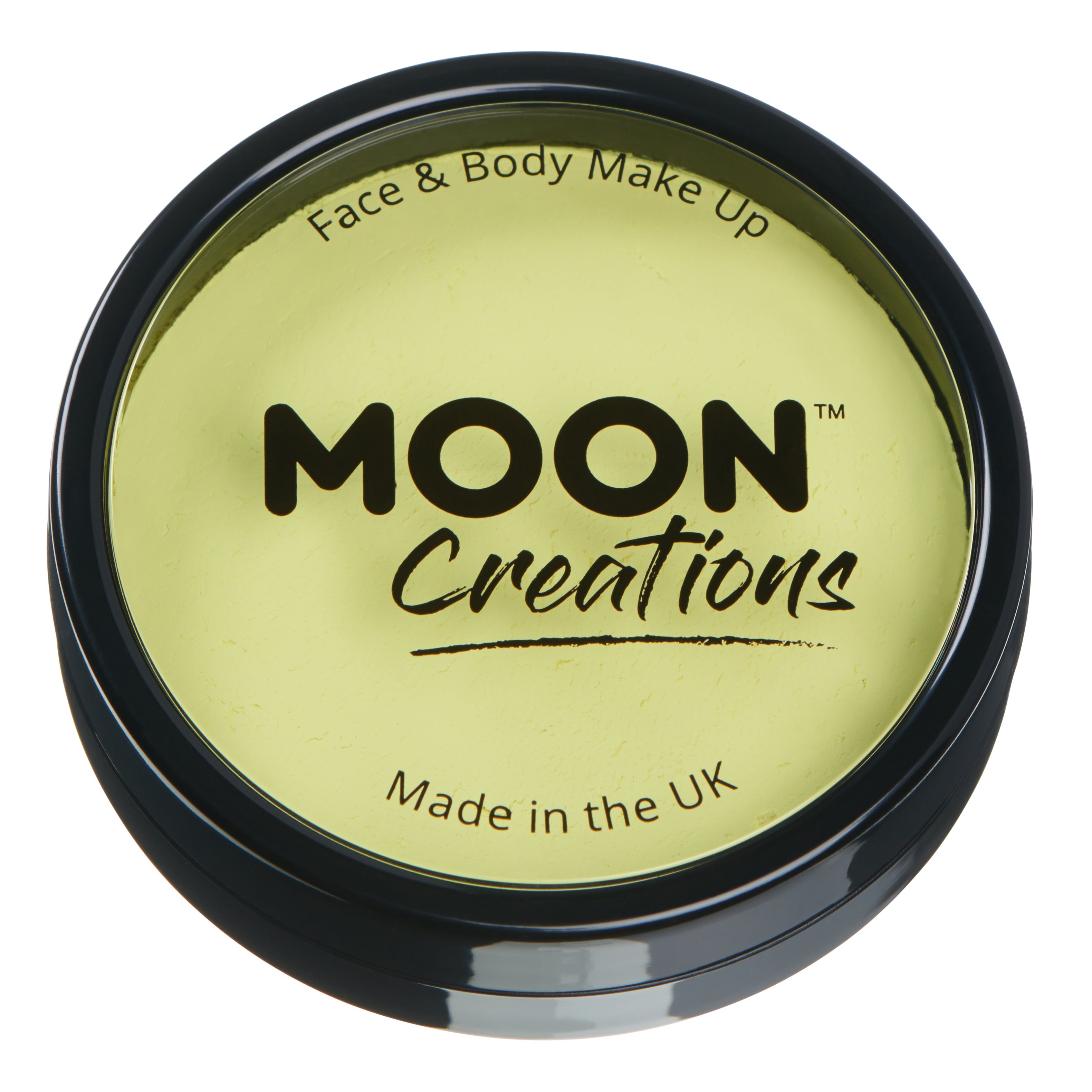 Light Yellow - Professional Face Paint, 36g. Cosmetically certified, FDA & Health Canada compliant, cruelty free and vegan.