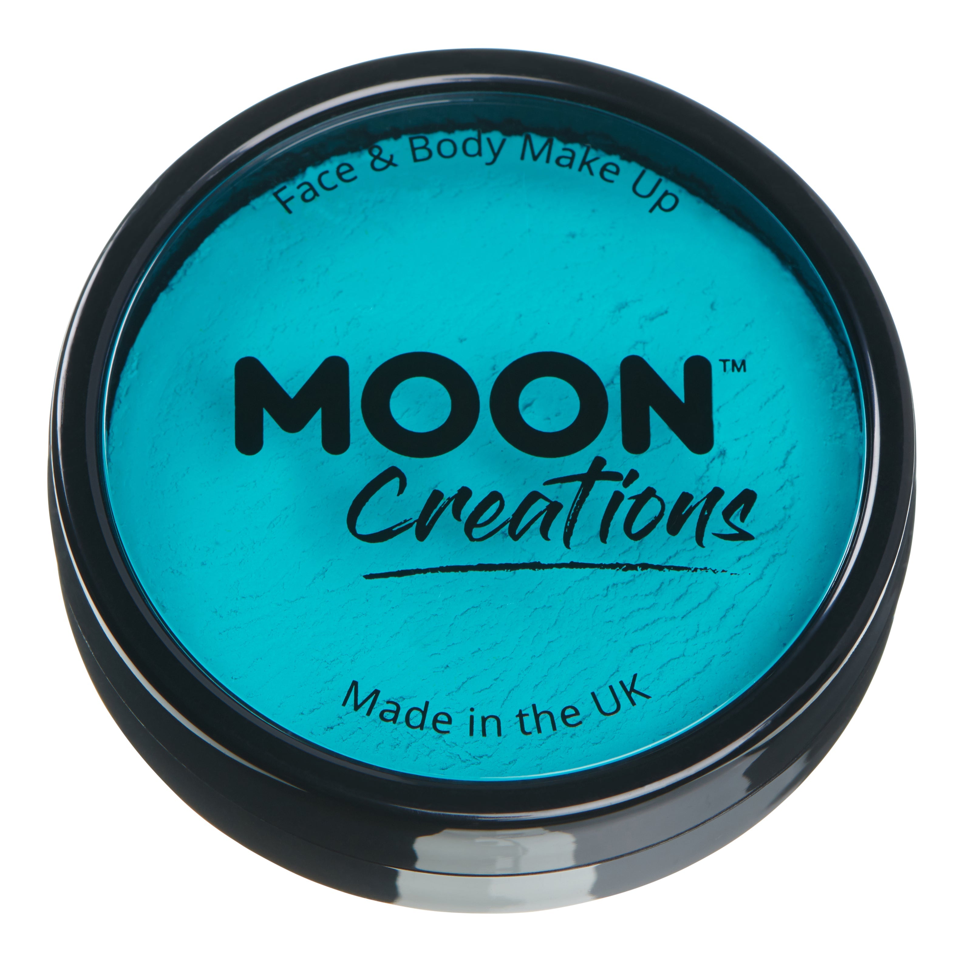 Turquoise - Professional Face Paint, 36g. Cosmetically certified, FDA & Health Canada compliant, cruelty free and vegan.