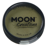 Army Green - Professional Face Paint, 36g. Cosmetically certified, FDA & Health Canada compliant, cruelty free and vegan.