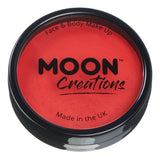 Bright Red - Professional Face Paint, 36g. Cosmetically certified, FDA & Health Canada compliant, cruelty free and vegan.